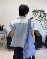 ソルト ツーポケット ウォッシュド デニム ショートスリーブ シャツ