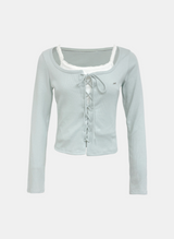 Paler Layered Eyelet T-shirt