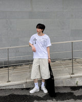 Carbon Double Knee Bermuda Pants