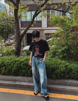 ヘイツバルーンワイドデニムパンツ