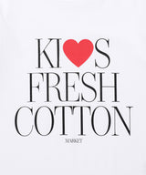 アイビーキスロゴTシャツ White