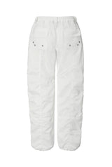 Satin cargo pants