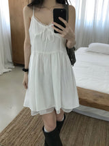 Sof Lace Mini Dress (2 colors)
