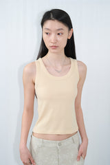 Basic Ribbed Sleeveless (Yellow)