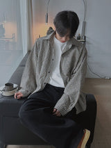 ASCLO ヨウリュウファブリックチェックシャツ (3color)