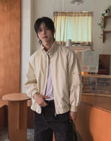プント パンク リベット カット ブルゾン