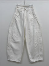 371 Pintuck Cotton Wide Pants