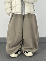 フリースカーブドシームパンツ