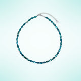 ボヘミアンサージネックレス [aqua]