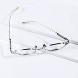 Knouun Round titanium glasses CODE. 102. B Silver N Gold