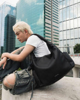 ショルダーバッグ BLACK L  | TAG K SILVER (FREE)