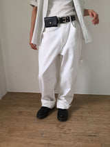 【即日発送】YWD STUDDED WALLET BELT (1color)