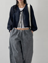Hayes Bolero Shirt Cardigan