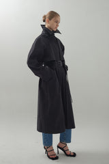 Maxi Trench Coat_Black