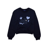 バニー スウェットシャツ (navy)