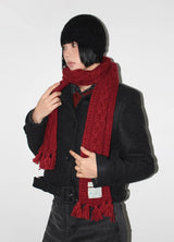 (WOOL) LABEL CABLE MUFFLER