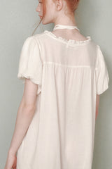 Cotton Cloud Dress [Ivory]