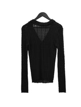 Lay See-through Embossed Lace Cardigan
