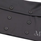 DOHAK BUTTON SEMI LOW-RISE SKIRT