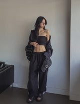 [U-BASIC] Basic Ribbed Tank Top (+With Cup)