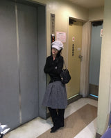 アンゴラ帽子