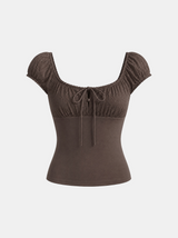 Tiana Floral Eyelet Top