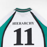 HIERARCHY STUDIOS Unruled - Ivory Rugby Oversized Polo Jersey