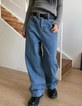 WIDE LEATHER BELT