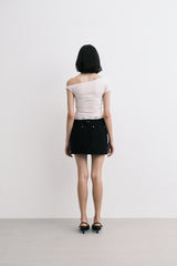 belt skirt (black)