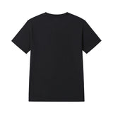 レース クロス Tシャツ - ブラック