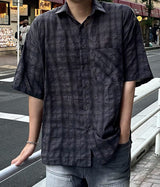 [Summer Recommendation] Tencel Cool Check Short Sleeve Shirt