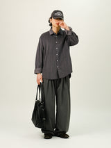 LL Stripe Pattern Long Shirts