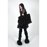 CORDUROY RIBBON BAG