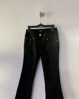Pani Low-Rise Black Bootcut Pants