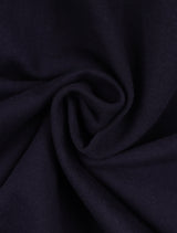 UNISEX Two-Tone Blur Emborogo Hood Zip-Up Navy (FCF1ZP323M)