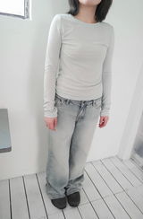 ストレートライトデニム