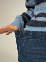 NR Side Snap Corduroy Denim Pants