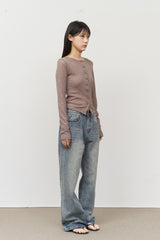 Doz Flare Washed Denim