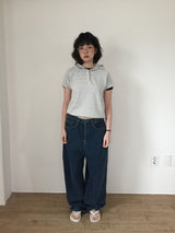 ウィリー ストライプ フーディー ショートスリーブ (3color)