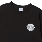 25SS ADLV サターンロゴ半袖Tシャツ ブラック