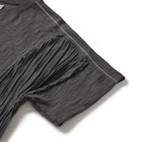 クリースハーフTシャツ / チャコール