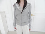 regular hood zip-up (4c)