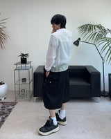 Karoon Button Bermuda Pants