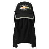 FISHING MESH BALL CAP [BLACK]