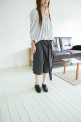 wrap strap bermuda pants(3colors)