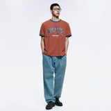 Rowdies RInger T-Shirt_Heather Orange