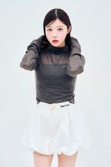 balloon skirt mini