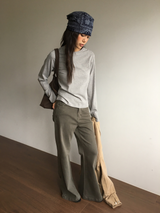 Dust Deep Bootcut Pants (1color)