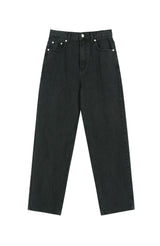 Essential Denim Pants (BLACK)