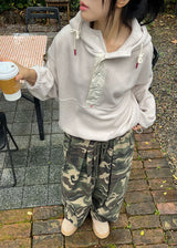 フリースフードアノラック